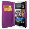 Leather Wallet Stand/Case for HTC Desire 816 Purple (OEM)