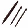 3 set STYLUS PACK FOR NINTENDO DSi XL LL black color