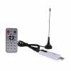 IEC Connector USB 2.0 Hi-Speed Digital satellite DVB t2 usb tv stick Tuner with antenna Remote TV Receiver Multimode Reception