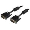 StarTech Cable DVI-D single male - DVI-D single male 3m Μαύρο (DVIDSMM3M)