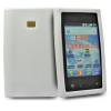 LG Optimus L3 E400 Silicone Case White ()