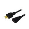 Logilink Καλώδιο Προέκτασης HDMI αρσ. σε HDMI θηλ. 3m CH0057