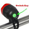   / Flashlight LED Bike Bicycle Light Headlight Black-Red (oem)