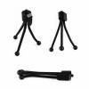 Flexible Mini Metal Tripod for Digital Camera 11.5cm Black (Oem)