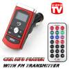 Car MP3 Player FM Transmitter Red