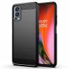 Brushed Carbon Back Cover Σιλικόνης Μαύρο (OnePlus Nord 2 5G)