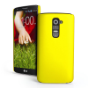 LG G2 D802 Hard Back Cover Case Yellow OEM