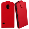 Samsung Galaxy S5 G900 - Δερμάτινη Θήκη Flip Κόκκινη (ΟΕΜ)