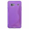 Samsung Galaxy S Advance I9070 TPU S-Line Case Purple