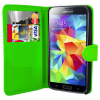 Samsung Galaxy S5 G900 - Δερμάτινη Θήκη Πορτοφόλι Πράσινη (ΟΕΜ)