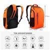 Model:T-B3265iTAG  Tigernu Professional Laptop Backpack Computer Bags Waterproof Outdoor Daypack Fits Up to 15.6 Inch Laptop (Orange)