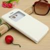 Samsung Galaxy Grand Neo i9060 - S-View Leather Case Flip Stand White (OEM)