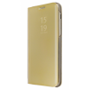 Mirror Clear View Cover Flip for Samsung Galaxy S6 Edge G925F Gold (OEM)