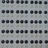 Αυτοκόλλητα για iPhone 4 / 4s / 5 Home Button Stickers ασπρο μαυρο Αυτοκόλλητα για iPhone 4 / 4s / 5 Home Button Stickers ασπρο μαυρο