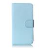 Leather Wallet Stand/Case for Huawei Honor 3C Light Blue (OEM) Leather Wallet Stand/Case for Huawei Honor 3C Light Blue (OEM)