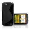 TPU Gel Case S-Line for HTC One V Black (ΟΕΜ)