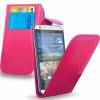 Leather Flip Case for HTC Desire 620 Magenta (OEM)