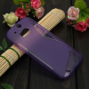 TPU Gel Case S-Line for HTC One (M8) Purple (OEM)