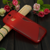 TPU Gel Case S-Line for HTC One (M8) Red (OEM)