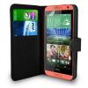 Δερμάτινη Θήκη/Πορτοφόλι για HTC One Mini 2 Μαύρο (OEM)