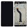 Complete LCD with Digitizer and frame for Huawei Ascend P9 Lite in Black (Bulk)