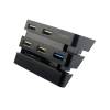 Mcbazel DOBE High Speed 2 to 5 Port 2.0 3.0 USB HUB Cable Adapter for PS4 Pro - Black Mcbazel DOBE High Speed 2 to 5 Port 2.0 3.0 USB HUB Cable Adapter for PS4 Pro - Black