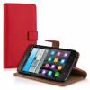 Huawei Ascend Y625 - Leather Wallet Case Red (OEM) Huawei Ascend Y625 - Leather Wallet Case Red (OEM)