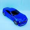 HY-BT107 Mercedes Μπλε Αμάξι Φορητό Ηχείο Bluetooth με FM Ράδιο (OEM)
