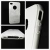 iPhone 5 Θήκη Σιλικόνης TPU Γραμμής S  Λευκή (OEM)