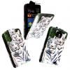 Samsung Galaxy s II i9100 Δερμάτινη Θήκη Flip Σχέδιο Λευκή Τίγρης (OEM) Samsung Galaxy s II i9100 Δερμάτινη Θήκη Flip Σχέδιο Λευκή Τίγρης (OEM)