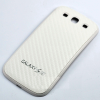Samsung Galaxy S3 III i9300 Πίσω Καπάκι Μπαταρίας Carbon Fybre Style Λευκό Samsung Galaxy S3 III i9300 Πίσω Καπάκι Μπαταρίας Carbon Fybre Style Λευκό
