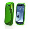 Samsung Galaxy S3 III i9300 Πράσινη Θήκη σιλικόνης TPU S-Line gel case cover