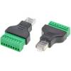Techly IADAP TB8T-RJ45M RJ 45 terminal block