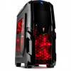 Computer Case Inter-Tech Q2 Illuminator Red