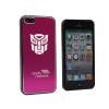Θήκη πίσω κάλυμμα για iPhone 5/5S Μεταλλική Transformers Φούξια OEM Θήκη πίσω κάλυμμα για iPhone 5/5S Μεταλλική Transformers Φούξια OEM
