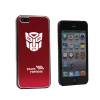 Θήκη πίσω κάλυμμα για iPhone 5 Μεταλλική Transformers Κόκκινη OEM