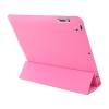iPad 2  / new iPad / iPad 4 PU Θήκη Smart Cover Ροζ
