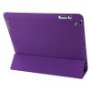 iPad 2  / new iPad / iPad 4 PU Θήκη Smart Cover Μωβ