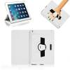 iPad Mini / mini 2 / 3 Retina Hand Strap Leather Stand Case White