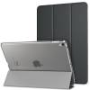 iPad Pro 10.5 inch 2017 3 fold δερμάτινη θήκη Με Πίσω Κάλυμμα Σιλικόνης Μαύρη (OEM)
