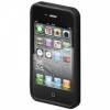 Μαύρη θήκη σιλικόνης για Apple iPhone 4 OEM