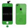 iPhone 4 LCD + Touch Screen + Frame Assembly + Home Button & Back Cover - Πράσινο iPhone 4 LCD + Touch Screen + Frame Assembly + Home Button & Back Cover - Πράσινο