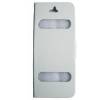 Apple iPhone 5 Caller ID Table Talk Flip Cover Case - White Apple iPhone 5 Caller ID Table Talk Flip Cover Case - White