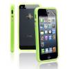 Stylish Protective Bumper Frame Case για iPhone 5 - Πράσινο
