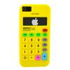 iPhone5 θήκη σιλικόνης Κομπιουτεράκι Κίτρινη OEM