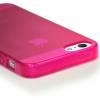 iPhone 5 θήκη Smooth Finish TPU Case Διάφανη Ρόζ