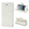 iPhone 5/5S Δερμάτινη Stand Θήκη Πορτοφόλι - Λευκό OEM iPhone 5/5S Δερμάτινη Stand Θήκη Πορτοφόλι - Λευκό OEM