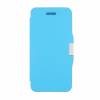 Apple iPhone 6 4,7" - Magnetic Leather Case With Hard Back Cover Light Blue (OEM)