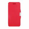 Apple iPhone 6 4,7" - Magnetic Leather Case With Hard Back Cover Red (OEM)