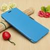 Apple iPhone 6 Plus 5.5" - Magnetic Leather Flip Case With Hard Back Cover Light Blue (OEM)